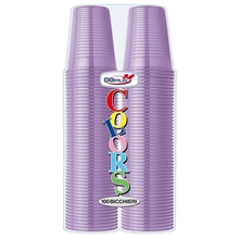 BICCHIERI 200CC LILLA 100PZ