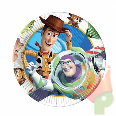 Piatto 23 cm Toy Story 3 10 pz