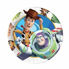 Piatto 23 cm Toy Story 3 10 pz