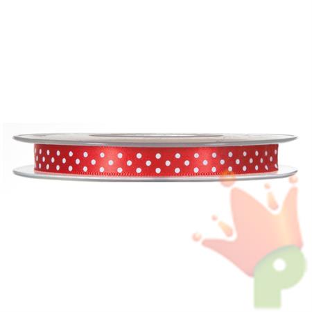 NASTRO POIS RASO MM10X20MT ROSSO