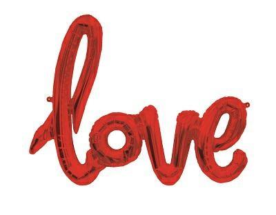 MYLAR 40INCH LOVE