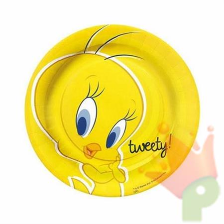 PIATTI 23cm TWEETY YELLOW DA 10