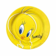 PIATTI 23cm TWEETY YELLOW DA 10