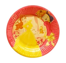 PIATTO CM 23 LA BELLA E LA BESTIA 8PZ