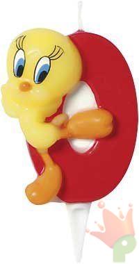 CANDELINA NUMERO 0 TWEETY