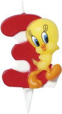 CANDELINA NUMERO 3 TWEETY
