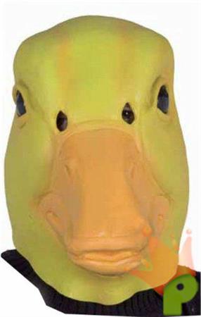 Anatra Di Gomma Duckshop Stinkfinger Con Portachiavi - 8,5 Cm - Cigolante - Vinile - Divertente Regalo