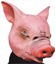 MASCHERA GOMMA MAIALE