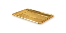 VASSOIO KADO' DORATO 34,5X25CM MIS 6