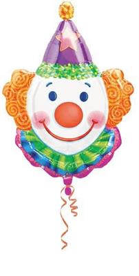 PALLONCINO SUPERSHAPE 32INCH 83CM CLOWN