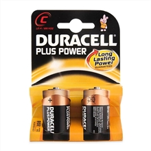 BATTERIE DURACELL PLUS POWER 1/2 TORCIA 2 PZ 1,5 V ALKALINE