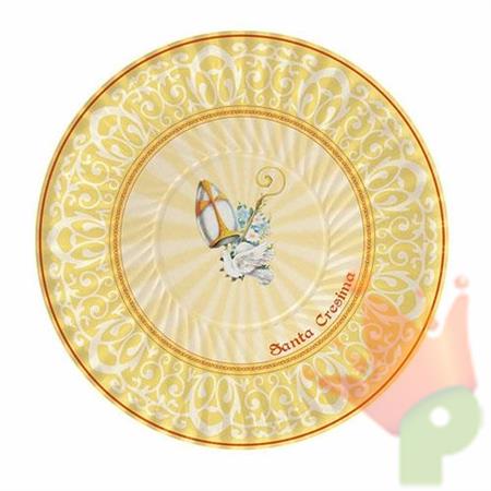 Piatti 18cm Santa Cresima 10pz