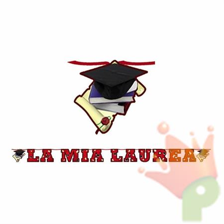 FESTONE SCRITTA MAXI LA MIA LAUREA 6MT
