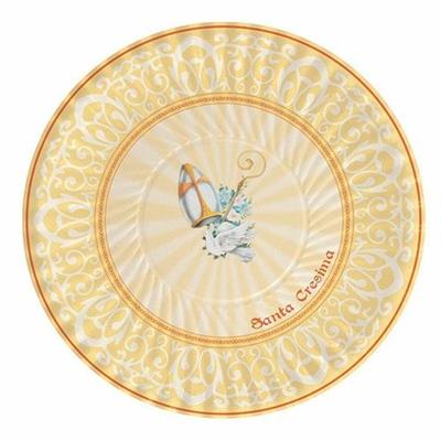 Piatti 24cm Santa Cresima 10pz