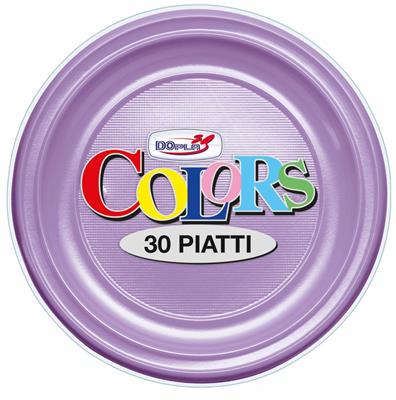PIATTI PIANI D. 220MM LILLA 30PZ