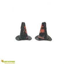 FONTANA PIROTECNICA FUMO COLORATO 2 PZ MORGANA HALLOWEEN