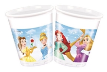 BICCHIERE 200CC PRINCESS HEART STRONG 8PZ