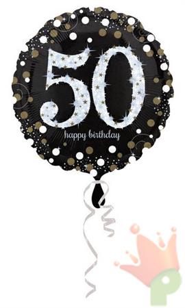 PALLONCINO MYLAR 18 INCH 45 CM BIRTHDAY 50