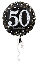 PALLONCINO MYLAR 18 INCH 45 CM BIRTHDAY 50