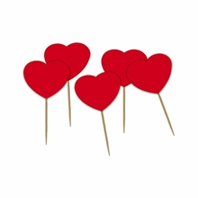 PICKS CUORE ROSSO 50PZ
