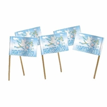 PICKS BANDIERINE BENVENUTO 50PZ