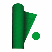 TOVAGLIA DAMASCATA 1,20x7mt VERDE SMERALDO