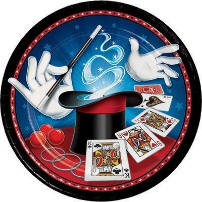 PIATTO 23CM MAGIC PARTY 8PZ