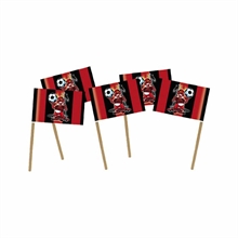 PICKS BANDIERINA DIABLOTTO ROSSO NERO 50 PZ