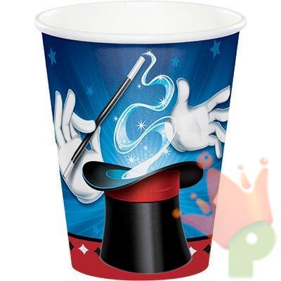 BICCHIERI 266ML MAGIC PARTY 8PZ