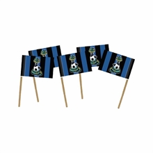 PICKS BANDIERINA SIBILO NERO AZZURRO 50 PZ