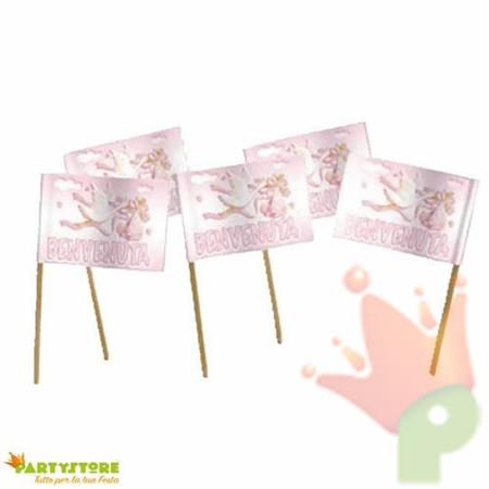 PICKS BANDIERINE BENVENUTA 50PZ