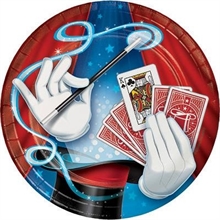 PIATTO 18CM MAGIC PARTY 8PZ