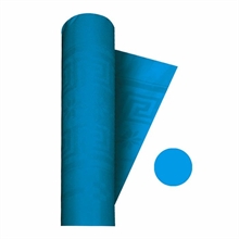 TOVAGLIA DAMASCATA 1,20X7MT TURCHESE