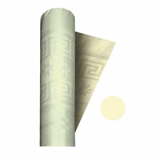 TOVAGLIA DAMASCATA 120X7MT AVORIO