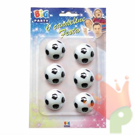 CANDELINE PALLONE CALCIO 6 PZ