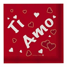 TOVAGLIOLI CM 33X33 TI AMO 20PZ