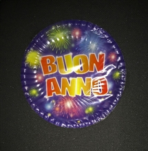 PIATTI 18cm BUON ANNO 10pz