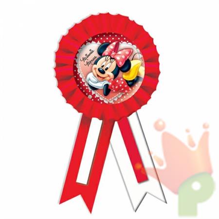 SPILLA MINNIE MOUSE CON DECORAZIONE CONFETTI 15,2CM