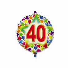PALLONCINO MYLAR 18INCH 40°COMPLEANNO
