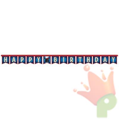 BANNER SNODABILE MAGIC PARTY 18X220CM