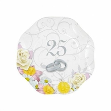 PIATTI 18CM 25° ANNIVERSARIO 10PZ
