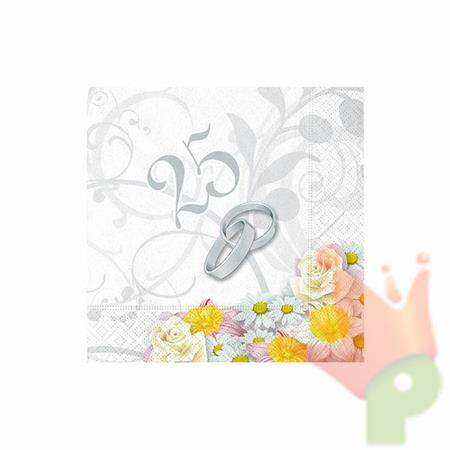 TOVAGLIOLI 25x25 25° ANNIVERSARIO 20PZ