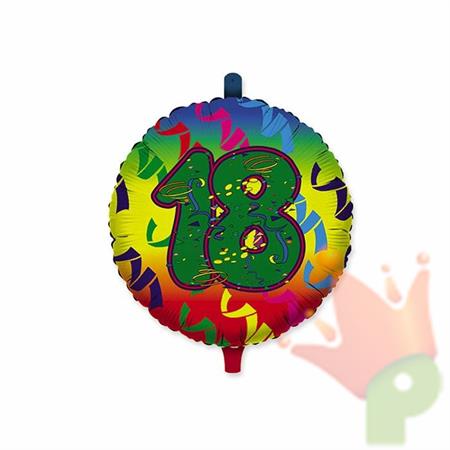 PALLONCINO MYLAR 18INCH 18 ANNI