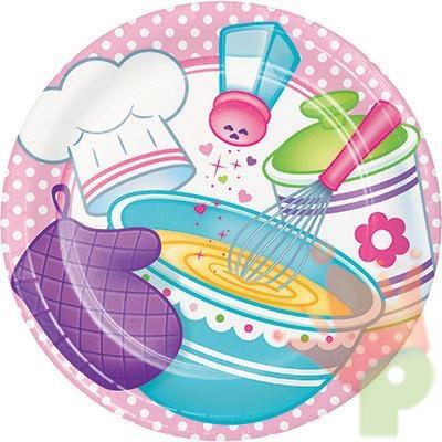 PIATTI 23CM LITTLE CHEF 8PZ