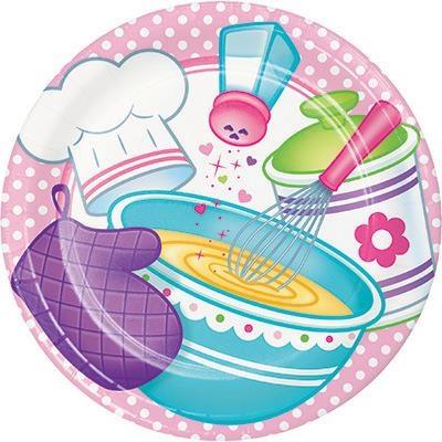 PIATTI 23CM LITTLE CHEF 8PZ