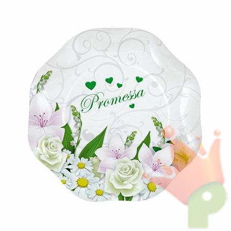 PIATTI 18CM PROMESSA BOUQUET 10PZ