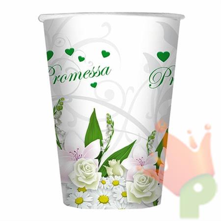 Bicchieri 200cc Promessa Bouquet 10pz