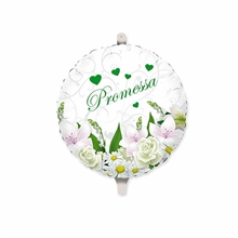 PALLONCINO MYLAR 18INCH PROMESSA BOUQUET 45CM