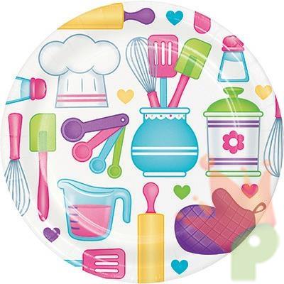 PIATTI 18CM LITTLE CHEF 8PZ