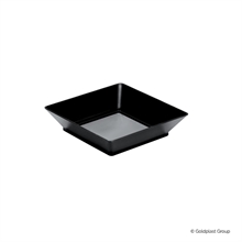 VASSOIO 65X65MM NERO SMALL PLATE 25PZ